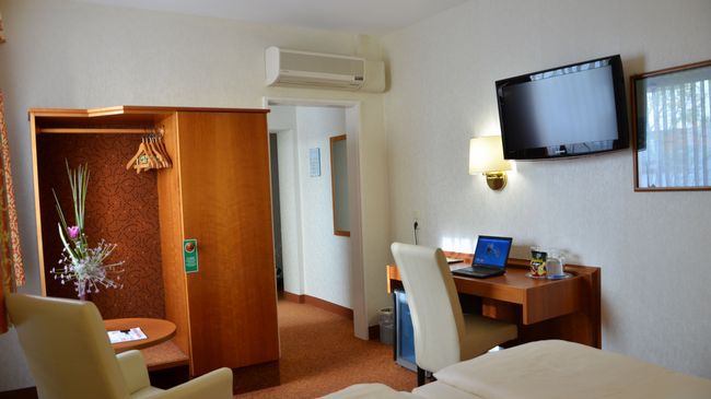 Hotel Am Bismarck Mannheim Habitación foto